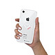 LaCoqueFrançaise Coque iPhone 7/8/ iPhone SE 2020 360 intégrale transparente Motif Coeur Blanc Amour Tendance pas cher