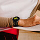 Avis Avizar Bracelet Galaxy Watch Active 1/2 Cuir de Vachette Fermoir Boucle Ardillon Noir