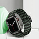 Acheter Avizar Bracelet pour Apple Watch 41mm et 40mm et 38 mm Nylon Tressé Ajustable par Boucle Métallique  vert foncé