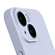 Acheter Avizar Coque Silicone pour iPhone 15 Caméra Protégée Doux au Toucher  Violet Lavande