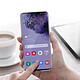 Avizar Coque Samsung Galaxy S20 Ultra Silicone et Film Verre Trempé 9H Transparent pas cher