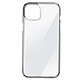 Speck Coque pour iPhone 14 Plus et 15 Plus Presidio Perfect-Clear Noir Fabriquée avec des matériaux innovants pour que la coque reste transparente plus longtemps