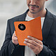 Avis Avizar Étui Huawei Mate 40 Pro / Pro Plus Portefeuille Ultra-résistante Clapet – Orange