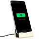 Avizar Station d'accueil Smartphone Charge & Synchro connecteur Micro-USB - Or - Station d'accueil avec connecteur Micro-USB
