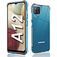 Evetane Coque Samsung Galaxy A12 Anti-chocs bords renforcés en silicone transparente Motif Coque Samsung Galaxy A12 Anti-chocs bords renforcés en silicone transparente