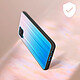 Avis Avizar Coque Samsung Galaxy A12 Bi-matière Holographique Brillant Fine Légère Turquoise