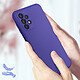 Acheter Avizar Coque pour Samsung Galaxy A13 4G Silicone Semi-rigide Finition Soft-touch Fine  violet