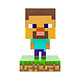 Minecraft - Veilleuse 3D Icon Steve Veilleuse 3D Minecraft, modèle Icon Steve.