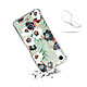 Acheter LaCoqueFrançaise Coque iPhone Xr anti-choc souple angles renforcés transparente Motif Fleurs vert d'eau