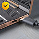 Avis LinQ Chargeur Secteur Puissance 65W Câble Connecteur USB-C Compact  noir