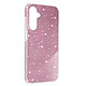 Avizar Coque pour Samsung Galaxy A25 5G Paillette Silicone Semi rigide Fin Rose Coque à paillette Rose de la collection Glitter Case, conçue pour habiller votre Samsung Galaxy A25 5G de manière glamour