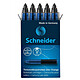 SCHNEIDER Boîte 5 Cartouches roller One Change 0,6 Noire x 10 Recharge pour stylo roller
