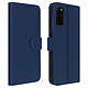 Avizar Étui Samsung Galaxy S20 Plus Housse Intégrale Porte-carte Fonction Support bleu Housse portefeuille spécialement conçue pour le Samsung Galaxy S20 Plus