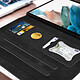Avizar Étui Samsung Tab A8 10.5 2021 Clapet Porte-cartes Fonction Support Vidéo noir pas cher
