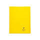 Acheter CLAIREFONTAINE Cahier protège-cahier Koverbook Piqué Polypro 24x32 cm 160 P Q 5x5 Coloris Aléatoire