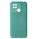 Avizar Coque pour Xiaomi Redmi 10C Silicone Semi-rigide Finition Soft-touch Fine turquoise Coque Turquoise en Polycarbonate, Xiaomi Redmi 10C
