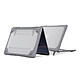 Avizar Coque pour Macbook Pro 13'' 2020 Protection Intégrale Rigide Contour Souple Gris