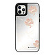 LaCoqueFrançaise Coque iPhone 12/12 Pro miroir Fleurs Blanches Design Coque iPhone 12/12 Pro miroir Fleurs Blanches Design