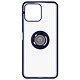 Avizar Coque pour Honor X8 Bi-matière Bague Métallique Support Vidéo  Bleu - Coque de protection avec un anneau de maintien conçue spécialement pour votre Honor X8