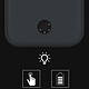 Avizar Coque Batterie iPhone XR Batterie intégrée 5000mAh Indicateur LED - Noir pas cher