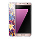 Avis LaCoqueFrançaise Coque Samsung Galaxy S7 Edge 360 intégrale transparente Motif Fleurs violettes et oranges Tendance