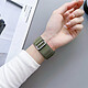 Avis Avizar Bracelet pour Galaxy Watch 5 / 5 Pro / 4 Nylon Ajustable Boucle alpine  vert foncé