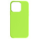 Moxie Coque pour iPhone 15 Pro Semi-rigide Intérieur Microfibre Vert Citron Coque Vert Pomme bi-matière de la collection BeFluo, conçue par Moxie pour votre iPhone 15 Pro