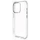 Muvit Coque pour iPhone 15 Pro Recyclée Souple Antichoc Transparent Résistante aux chocs et aux rayures