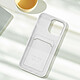 Acheter Avizar Coque pour iPhone 14 Pro Max Silicone Souple Porte-carte Fine Légère  blanc