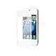 Moshi iVisor XT pour iPhone 4/4S Blanc Protection écran pour iPhone 4 et 4s blanc transparent