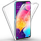 Evetane Coque Samsung Galaxy A50 360° intégrale protection avant arrière silicone transparente Motif Coque Samsung Galaxy A50 360° intégrale protection avant arrière silicone transparente