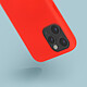 Avis Avizar Coque Apple iPhone 12 / 12 Pro Semi-rigide Soft Touch Compatible QI rouge