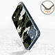 Acheter Guess Coque pour iPhone 12 Pro Max avec Dragonne Motif Camouflage  Vert