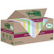 POST-IT Super Sticky Recycling Notes, 18x70 feuilles, 76 x 76 mm, coloré Notes repositionnable