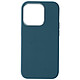 Avizar Coque pour iPhone 15 Pro Silicone gel Anti-traces Compatible QI 100% Recyclable  Bleu nuit Une coque en silicone gel bleu nuit série Classic Case Bio, conçue spécifiquement pour votre iPhone 15 Pro