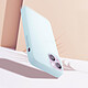Avis Moxie Coque pour iPhone 14 Hybride Semi-rigide Fine Légère Intérieur Doux  bleu glacier