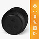 Avizar Mini Enceinte Bluetooth Radio FM et Slot Micro-SD Portable avec Dragonne  noir pas cher