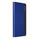 Avizar Étui Clear View pour Samsung Galaxy A02 Fenêtre Affichage Heure Stand vidéo Bleu Etui folio Bleu en Eco-cuir, Galaxy A02