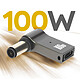 Acheter Avizar Adaptateur de Charge USB-C  100W vers Ordinateur Portable DELL 7.4 x 0.6mm, Gris