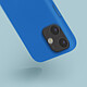 Avis Avizar Coque Apple iPhone 12 Pro Max Semi-rigide Finition Soft Touch Compatible QI bleu