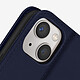 Acheter Avizar Housse Pour Apple iPhone 13 Mini Cuir premium Porte-carte Fonction Support vidéo  bleu nuit