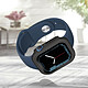 Acheter Avizar Coque Apple Watch Serie 7 (41mm) Rigide Finition Soft-touch Enkay noir