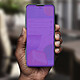 Acheter Avizar Housse Xiaomi Mi 10T Lite Clapet translucide Design Miroir Support Vidéo violet