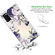 Avis LaCoqueFrançaise Coque Samsung Galaxy A41 anti-choc souple angles renforcés transparente Motif Pivoines Violettes