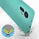 Avis Avizar Coque pour Xiaomi 12 Lite Silicone Semi-rigide Finition Soft-touch Fine  turquoise