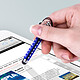 Avizar Stylet Retractable Bleu avec Strass pour écran Tactile - Attache Jack 3.5 mm pas cher