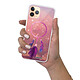 Evetane Coque iPhone 11 Pro silicone transparente Motif Attrape rêve rose ultra resistant pas cher