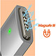 Avis Avizar Câble USB C vers MagSafe 3 pour MacBook Pro et Air M2 Nylon 2m 140W Noir et argent