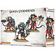 Warhammer AoS - Skaven Stormfiends Warhammer Age of Sigmar Skavens  3 figurines