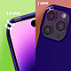 Moxie Coque pour iPhone 14 Pro Max Hybride Semi-rigide Fine Légère Intérieur Doux  violet pas cher